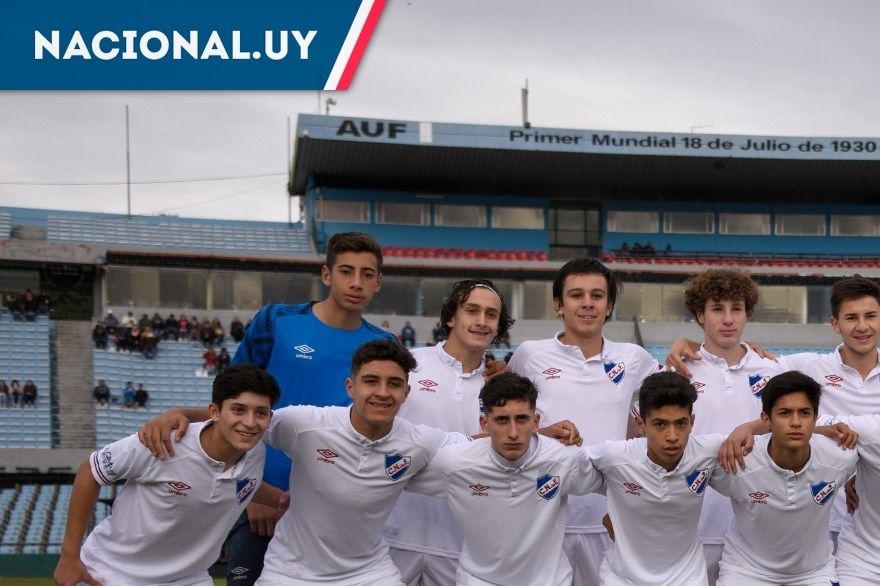 Plantel de Nacional el 26 de mayo de 2019, cuando le ganamos a Peñarol 3 a 1 con goles de Facundo Barrett x2 y Mateo Alzueta.